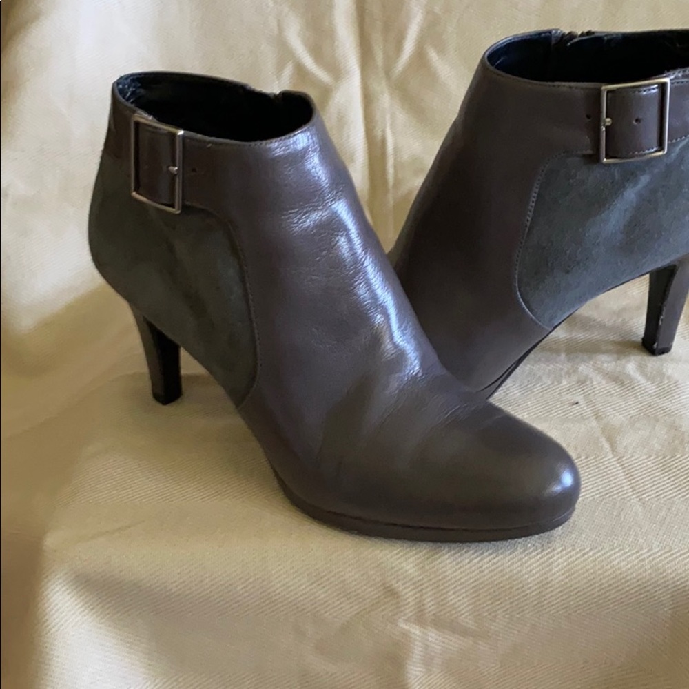 Naturalizer Maureen Graphite Grey Dress Boots